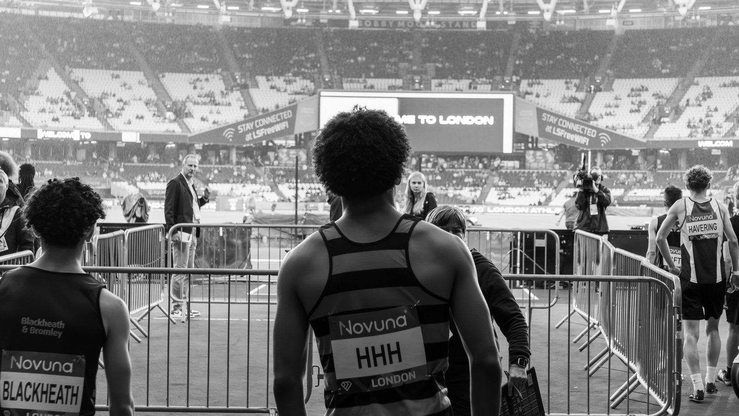 Post-race portrait